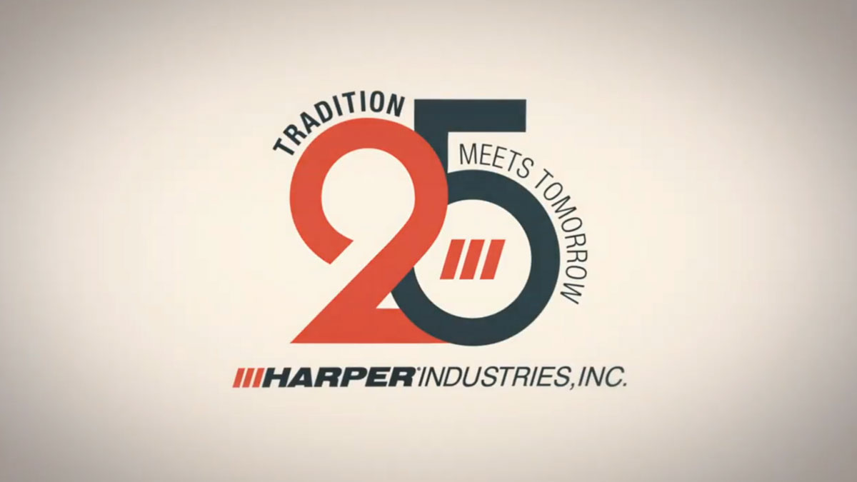 Harper Industries announces 25 year anniversary