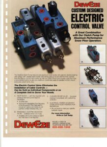 DewEze Hydraulics presents the electric control valve